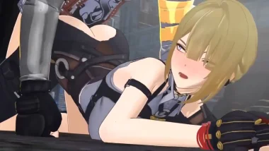 Evelyn is angry on him for fucking her so rough