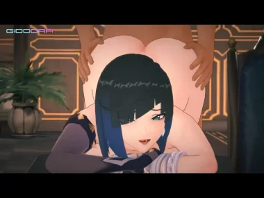 Yelan Tries Doggystyle with Aether 