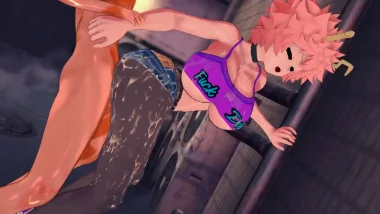 Mina is Being Used Like a Slut in Dark Alley
