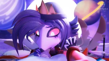 Octavia Sucking on Stolas' Dick Like a Good Girl